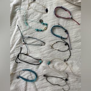 🌞 Lot of 10 PURA VIDA bracelets!🌞